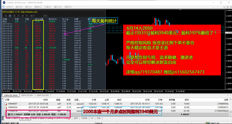 炒(超)金子智能交易系统2.0升级版 对冲趋势外汇EA马丁mt4有源码